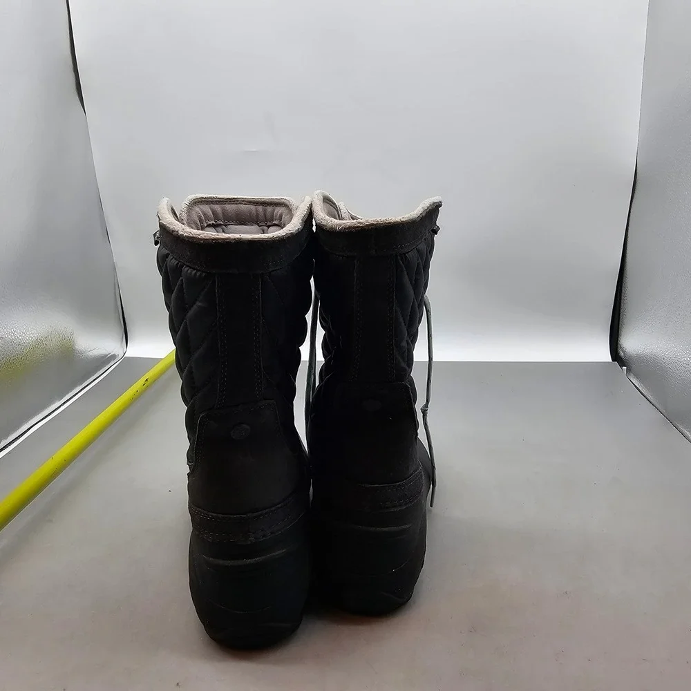 The North Face ThermoBall Shellista II Mid Black Winter Boots Womens 8 NF0A2T5D